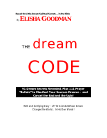 the dreams code.... Elisha Goodman.pdf